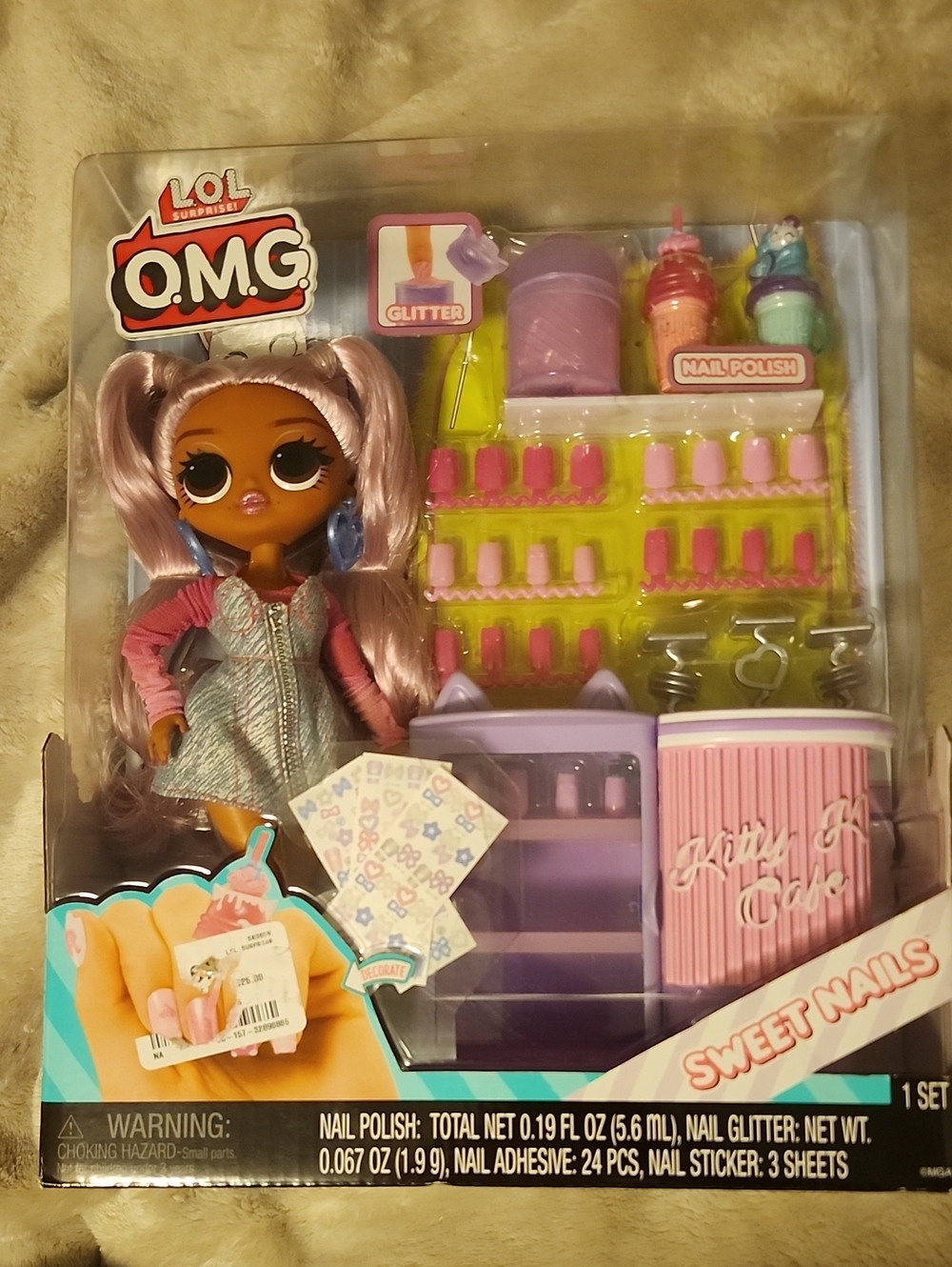 L.O.L. Surprise! Pink & Purple Sweet Nails Doll Set